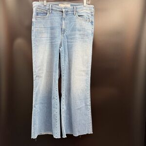 EUC Frank & Eileen Women's Blue Jeans Galway Vintage Wash Wide Jeans Sz 31